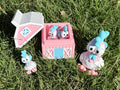 Chicken in a Barn Keychain Set - Collectible