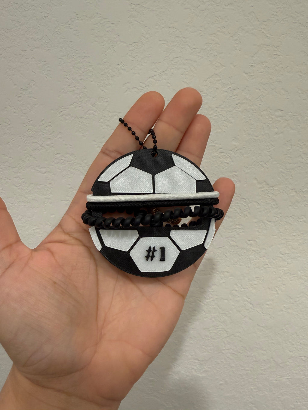 Ponytail Holder - Soccer
