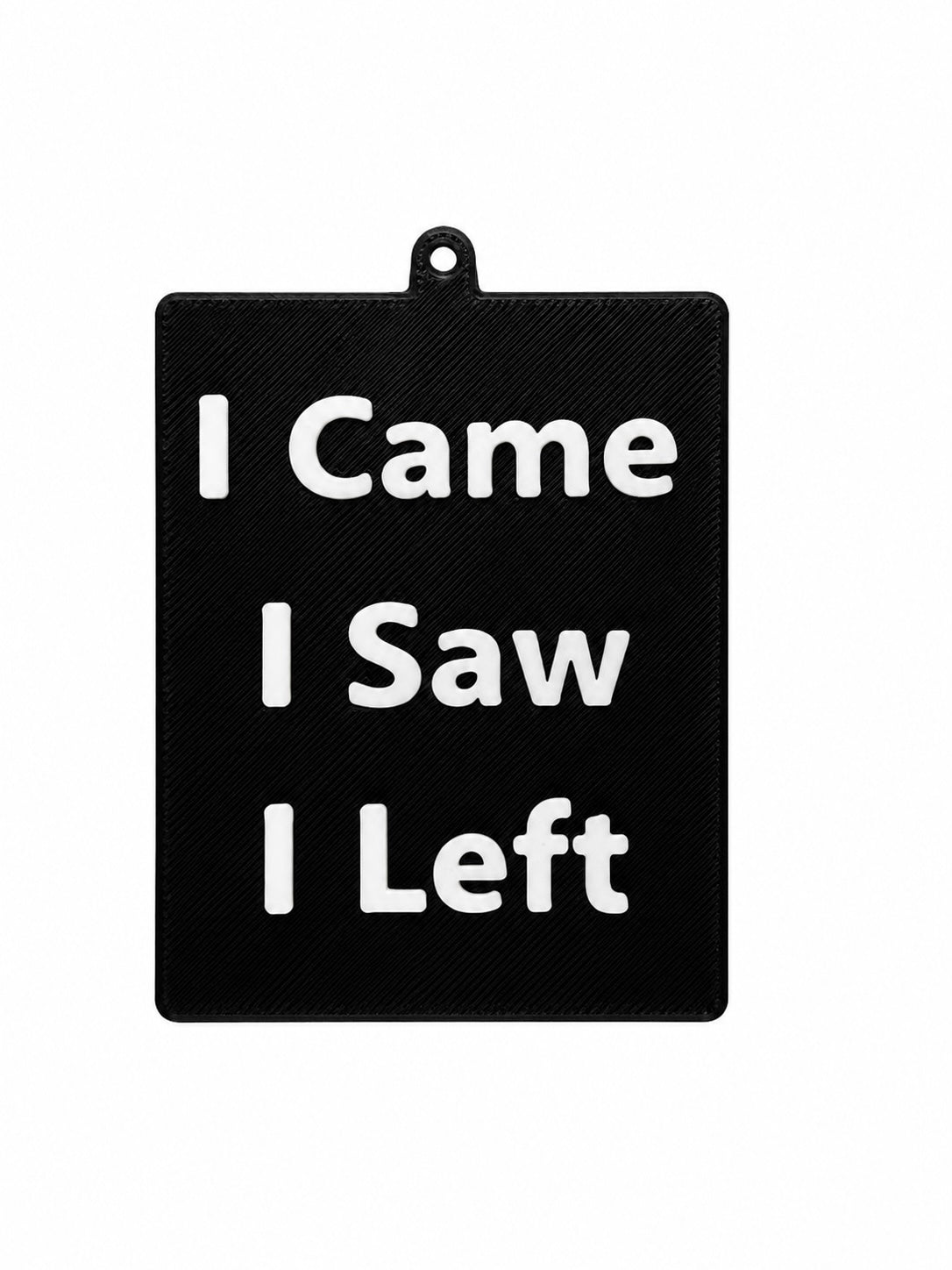 Sarcastic 3D Printed Keychain | Funny Office & Coworker Gift | Sassy Desk Tag | Teacher, Nurse, Work Humor | Fidget Keychain