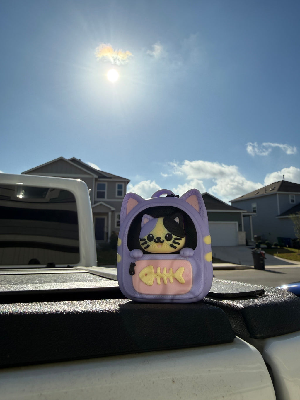 Kitty Backpack Clicker