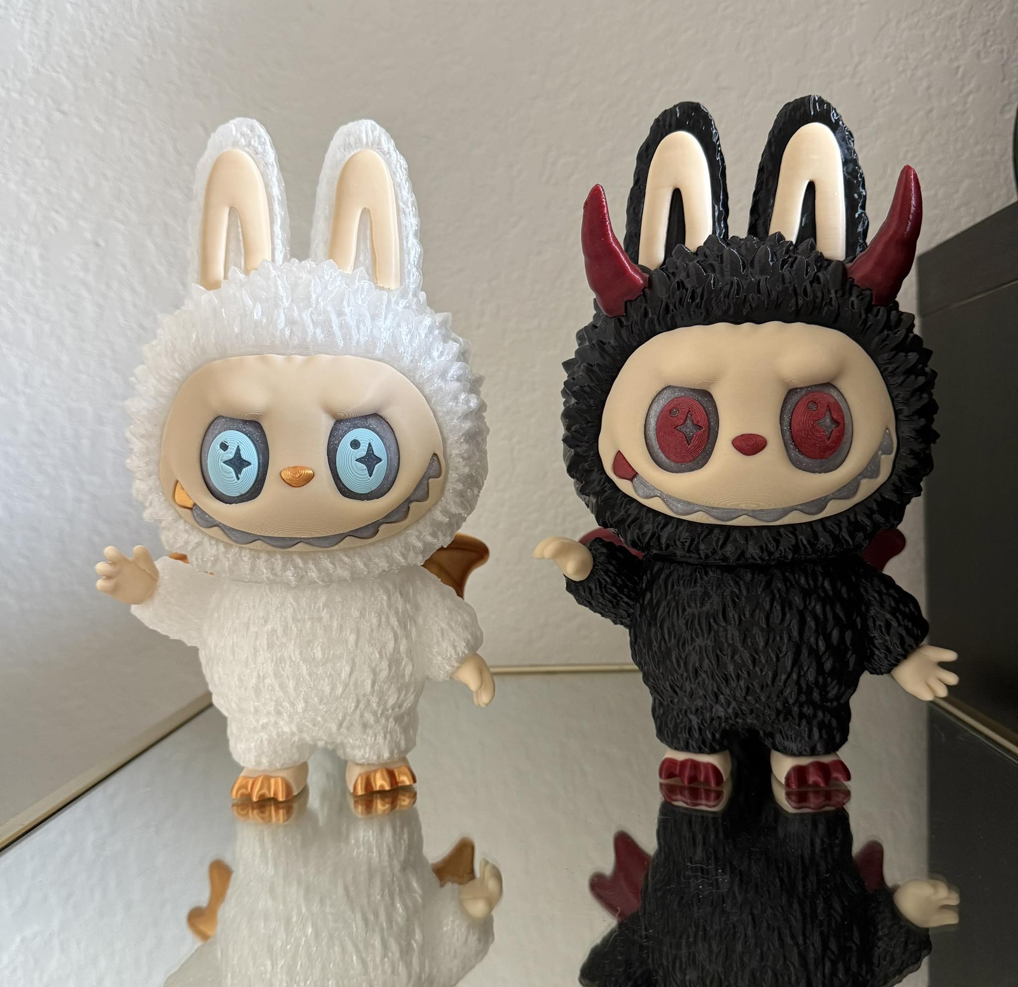Angel and Devil Labubu