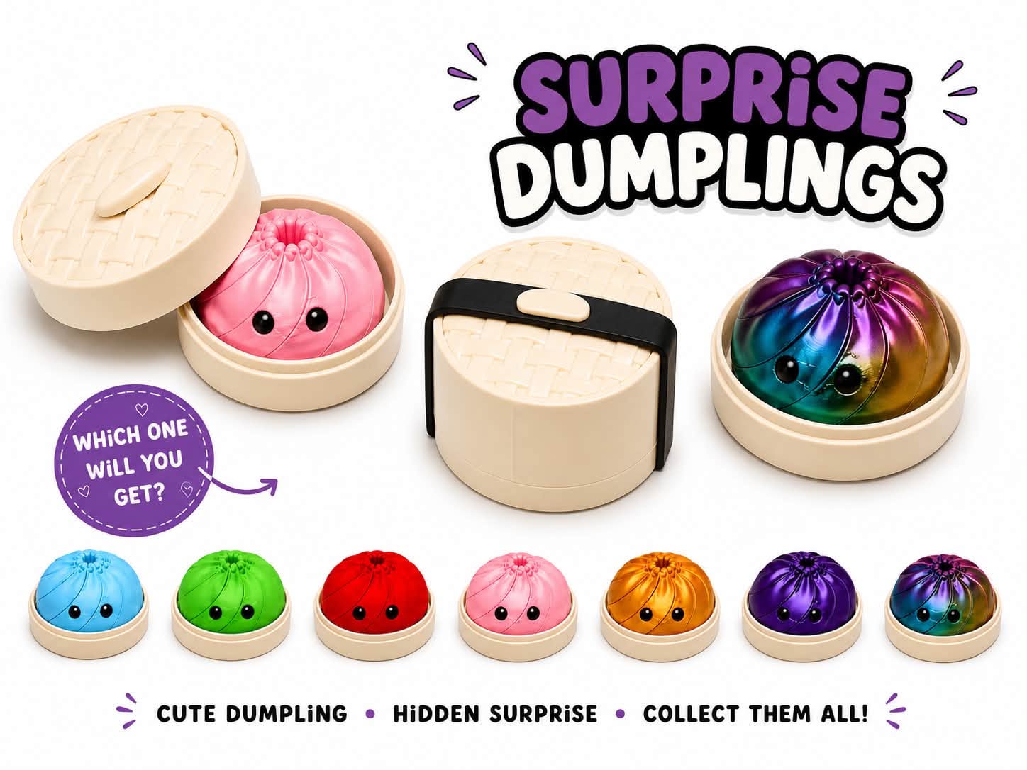 Mystery Dumpling Sliced Fidget