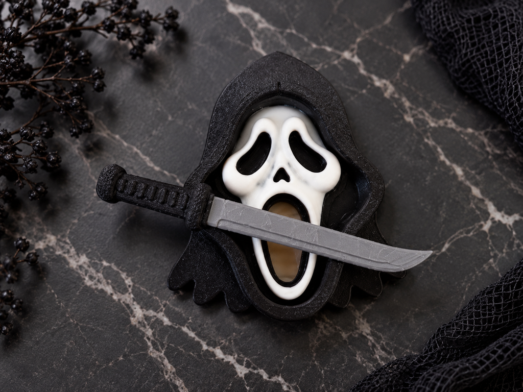 Scream Hair Clip