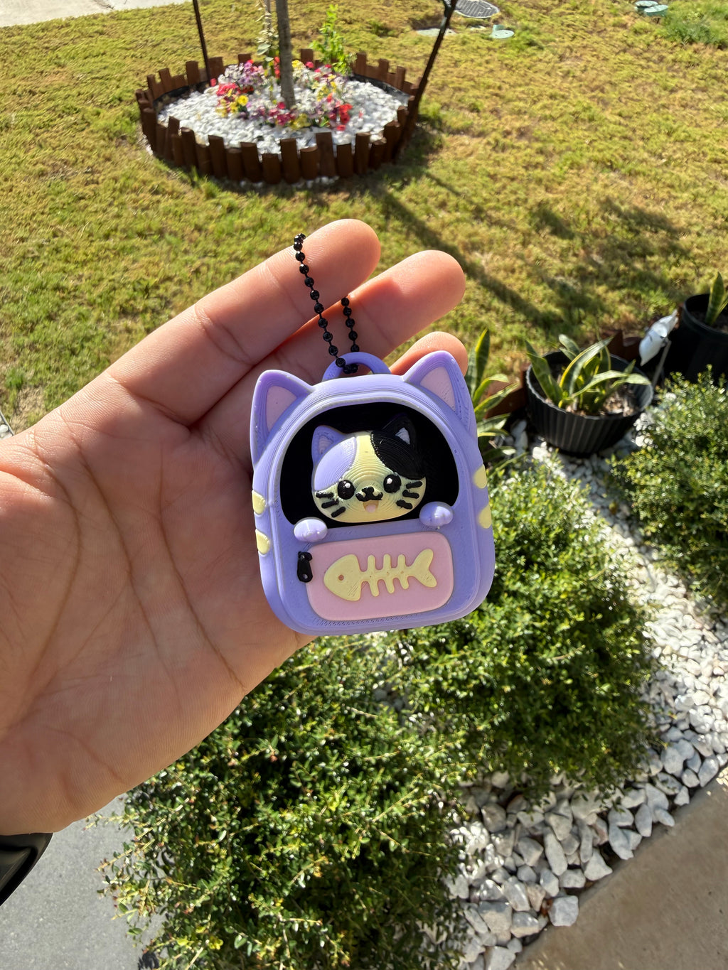 Kitty Backpack Clicker