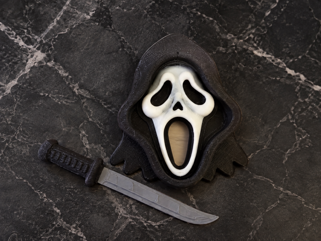 Scream Hair Clip