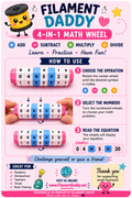 Math Wheel – Hands-On Learning Tool