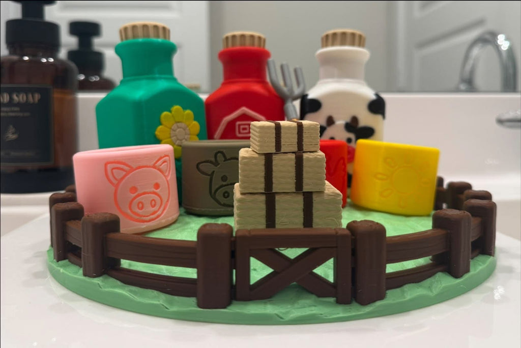 Digital product - Farm Play Set + Fenced In Grass Tray