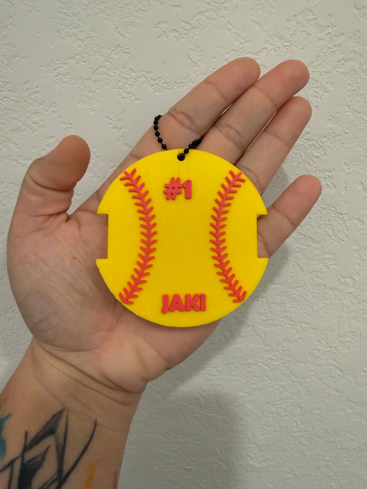 Ponytail Holder - Softball