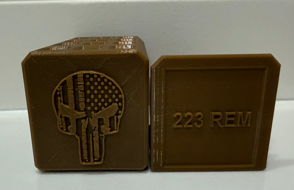 223 REM - Portable Ammo Case - Stackable - PETG