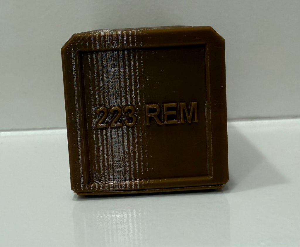 223 REM - Portable Ammo Case - Stackable - PETG