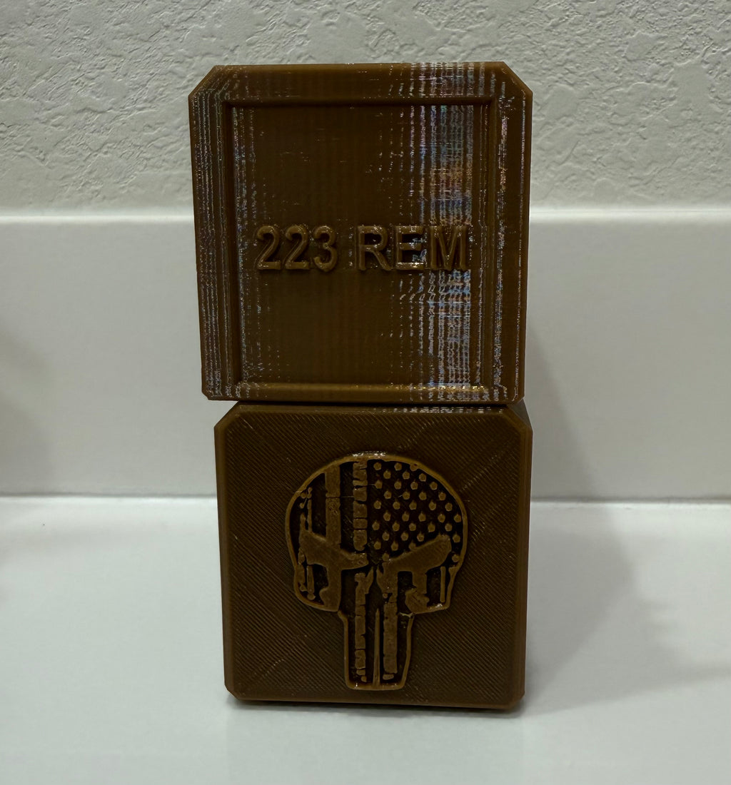 223 REM - Portable Ammo Case - Stackable - PETG