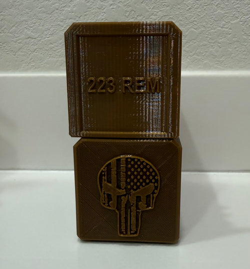 223 REM - Portable Ammo Case - Stackable - PETG