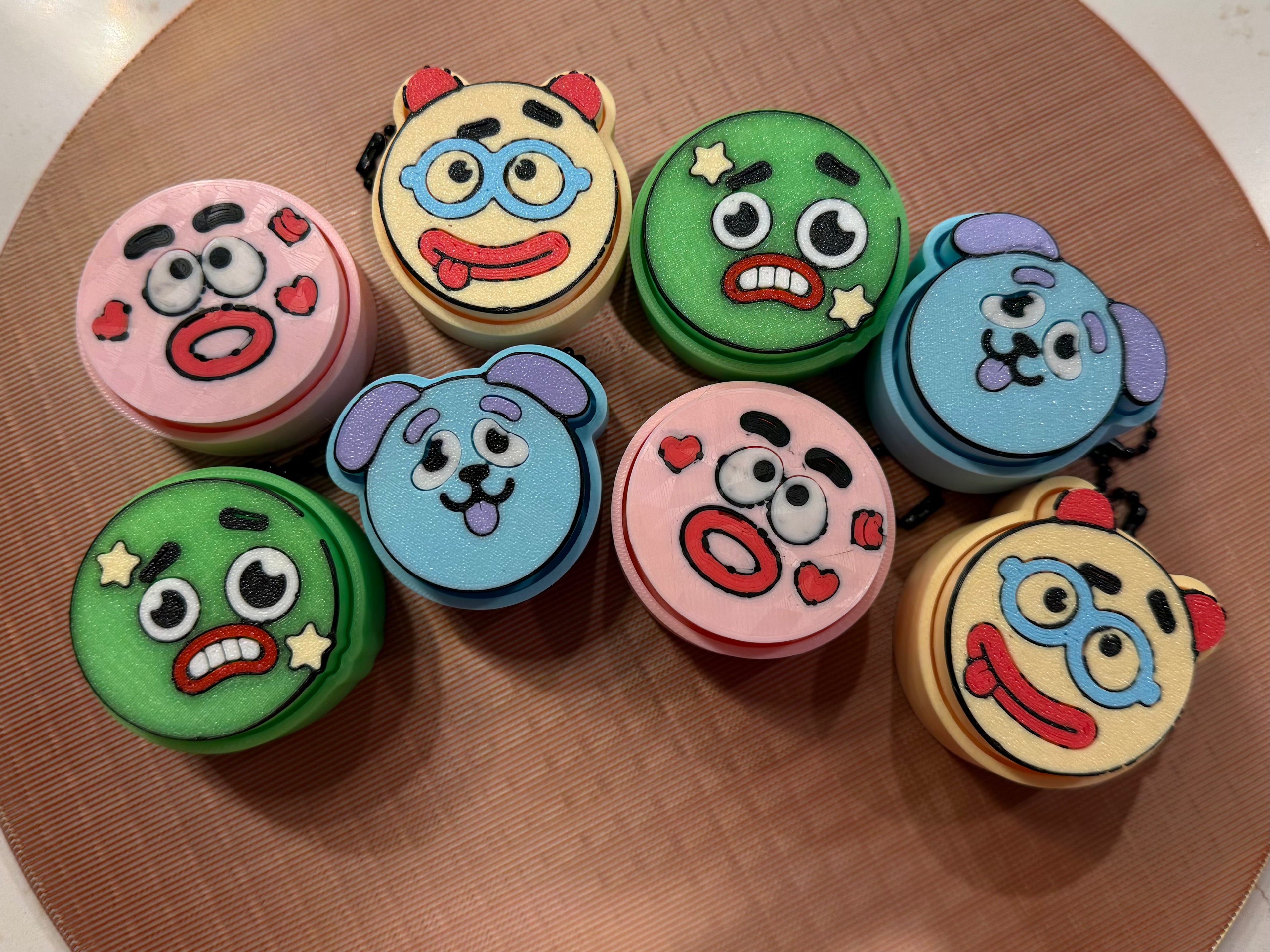 Smushers Clickers — 4 Fun Designs!