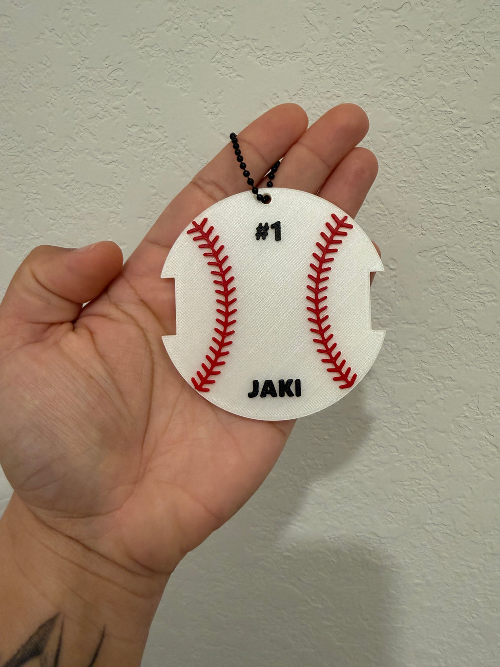 Ponytail Holder - Baseball