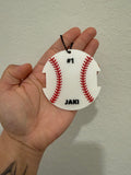 Ponytail Holder - Baseball