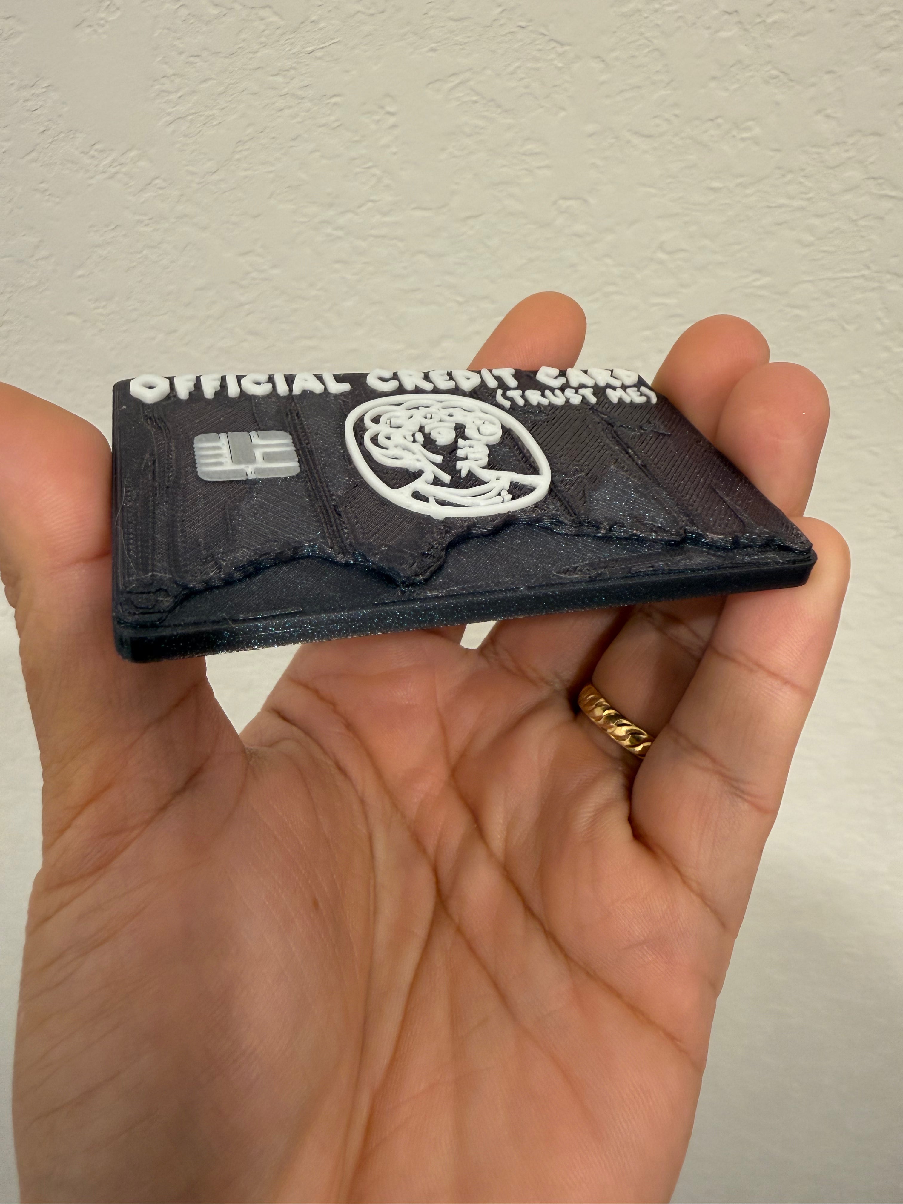 Credit/Debit Card Holder - Funny Logo