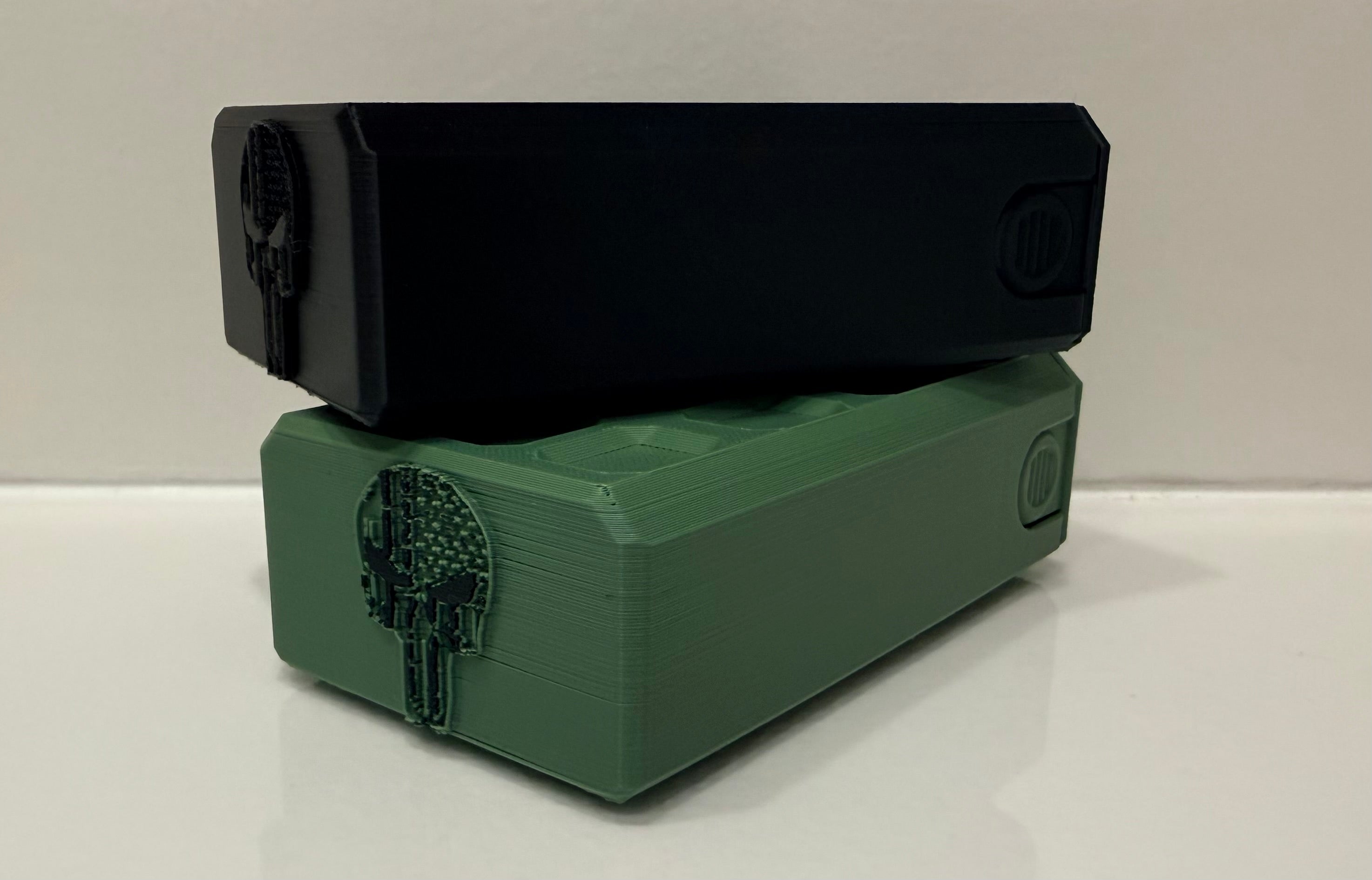 9MM Portable Ammo Case – Stackable | PETG Build | Army Green