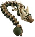 U.S. Army Dragon – Articulated 3D Printed Fidget Dragon