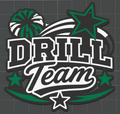 Digital product - Drill Team Ponytail Holder Keychain