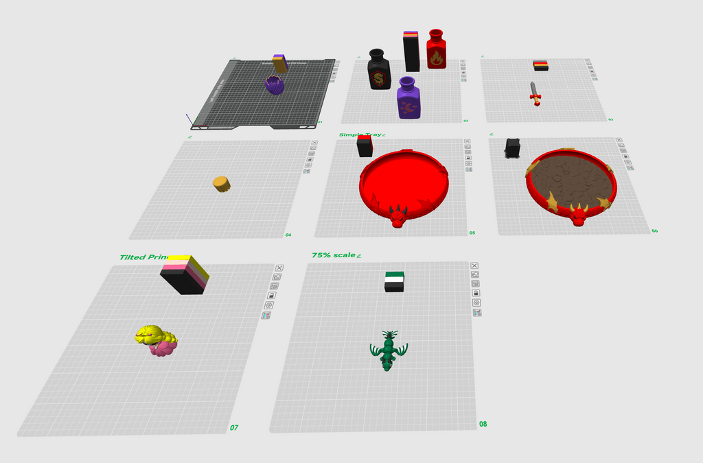 Digital product - Dragon Sensory Playset