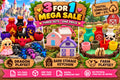 Digital product - 3-for-1 (Fram Set, Dragon Set & Barn Storage Keychain)