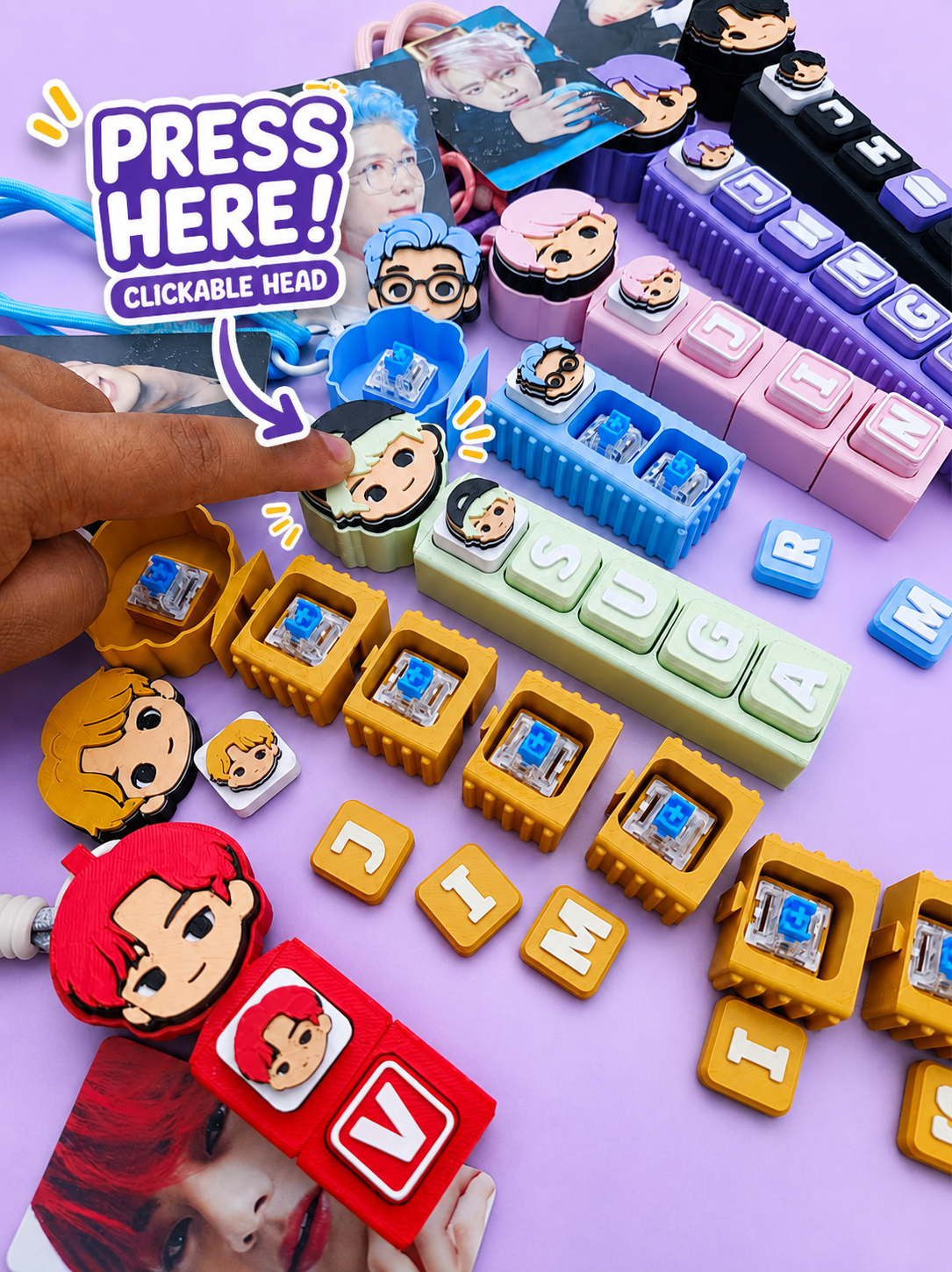 💜 BTS Chibi Clickers are here! 💜