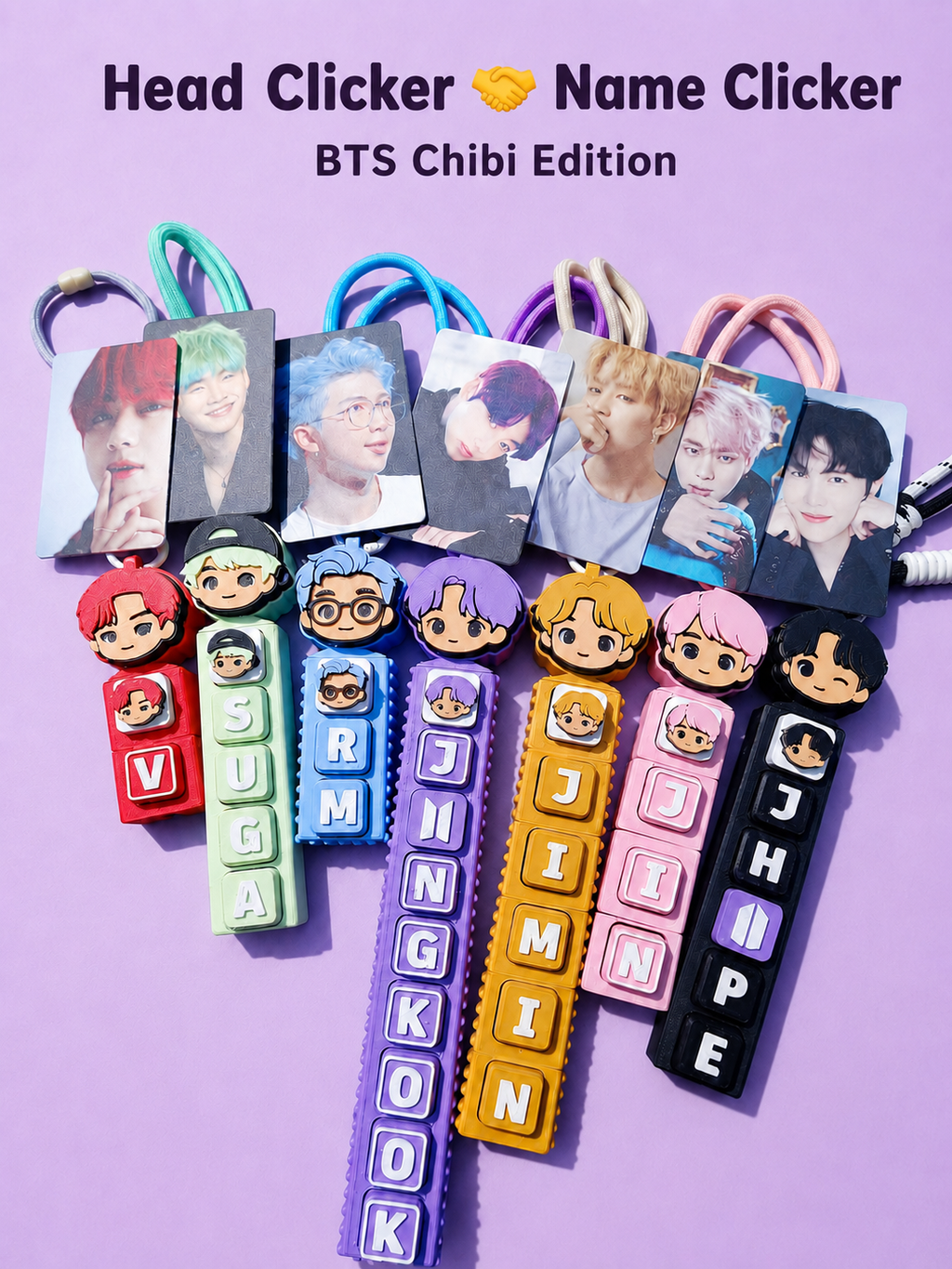 💜 BTS Chibi Clickers are here! 💜