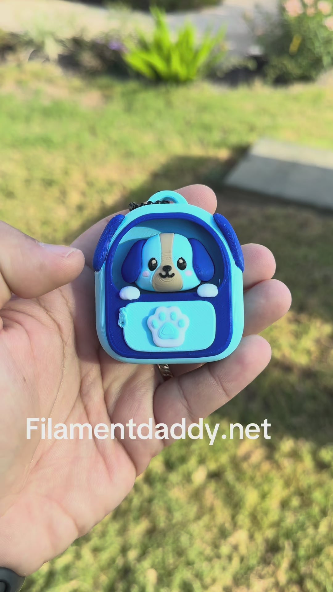 Puppy Backpack Clicker